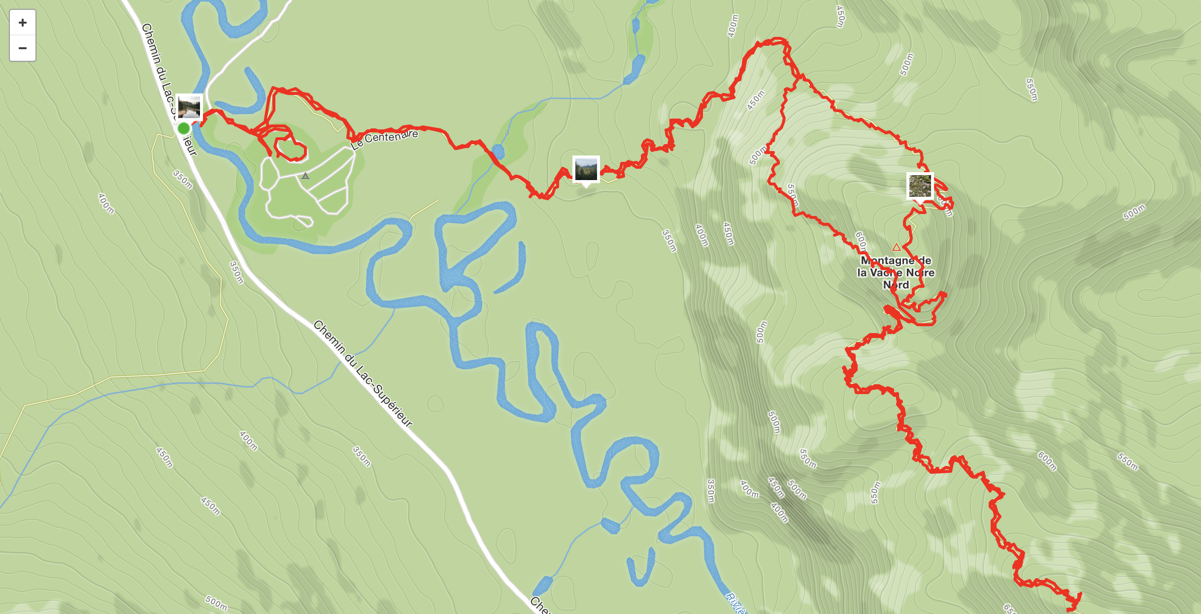 Mont Tremblant National Park – Le Centenaire – Trail Map – Nomad Numbers